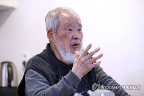 김창열 화백    [연합뉴스]